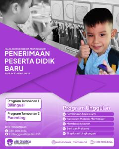 PPDB Asri Cendekia Montessori School